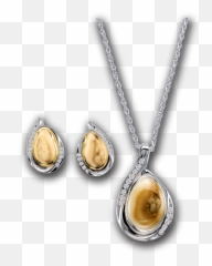 Sheltered Pool Earrings Or Pendant U2014 Elk Ivory By Jensen Ringmakers Png