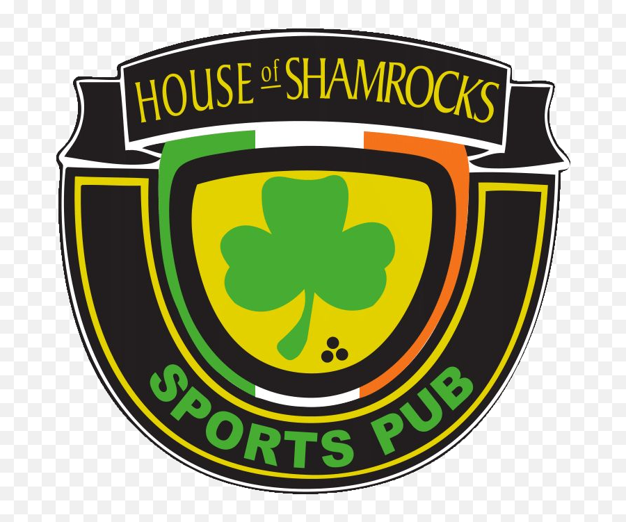 Irish Pub House Of Shamrocks United States - Emblem Png,Shamrocks Png