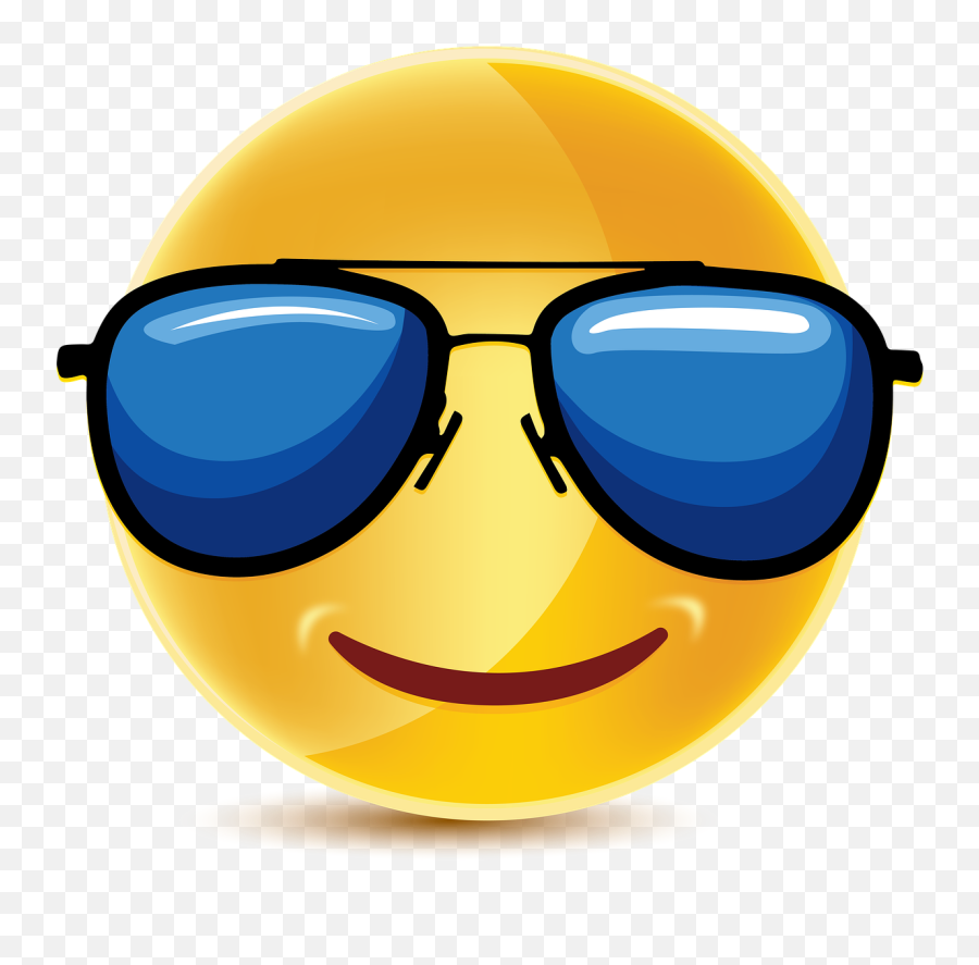 Cute Smiley Emoticon - Free Image On Pixabay Emoji Smiley Emoticon Funny Png,Laughing Emoji Transparent Background