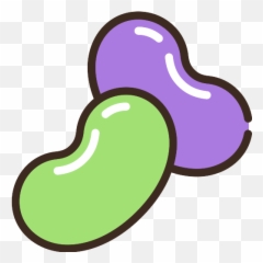Jelly Beans Png Icon - Vector