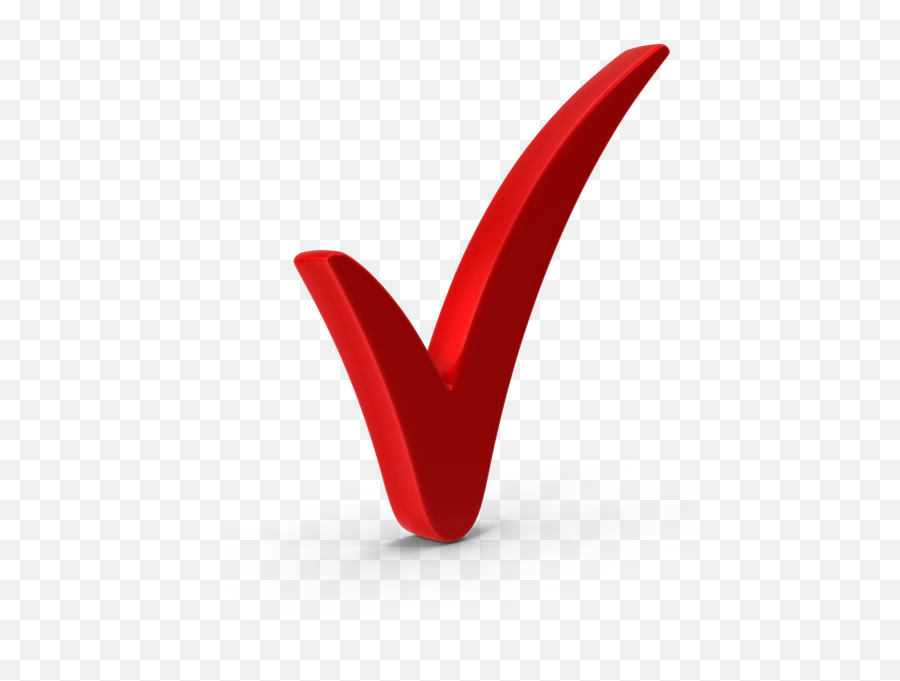 Check Mark Transparent Png Image - Red Checkmark,Red Check Mark Png