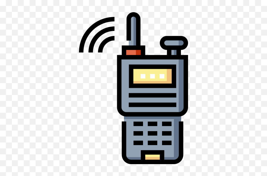 Walkie Talkie - Free Security Icons Satellite Phone Png,Police Scanner Icon