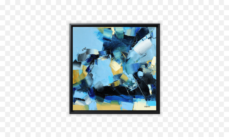 Ripped Blue 1 - Modern Art Png,Ripped Png
