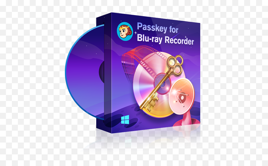 Passkey For Blu - Ray Recorder Decrypt Consumer Recorded Blu Dvd To Blu Ray Converter Png,Decrypter Icon