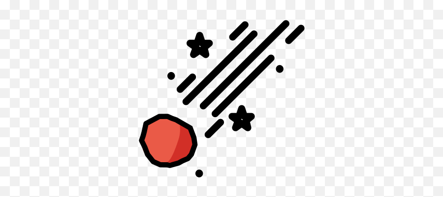 Comet Emoji - Asteroid Emoji Png,Meteor Strike Icon