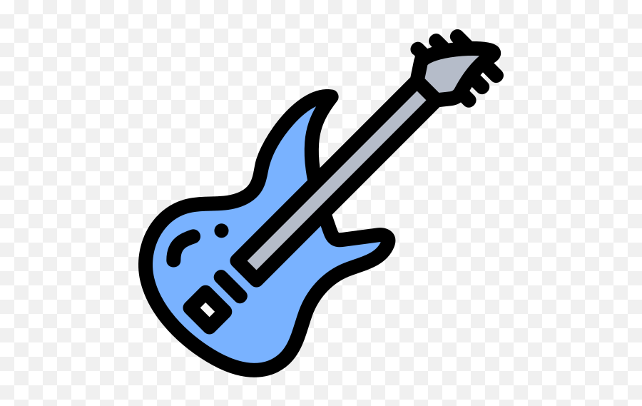 Electric Guitar - Free Music Icons Icono De Una Guitarra Png,Icon Guitars