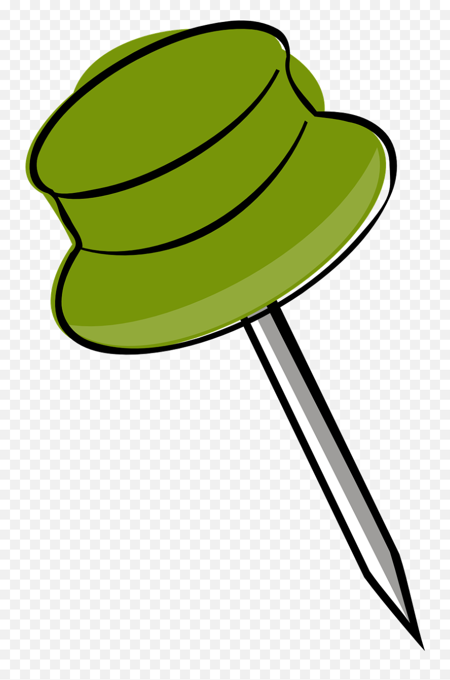 Drawing - Pin Pushpin Push Pin Free Vector Graphic On Pixabay Png,Pushpin Icon Free