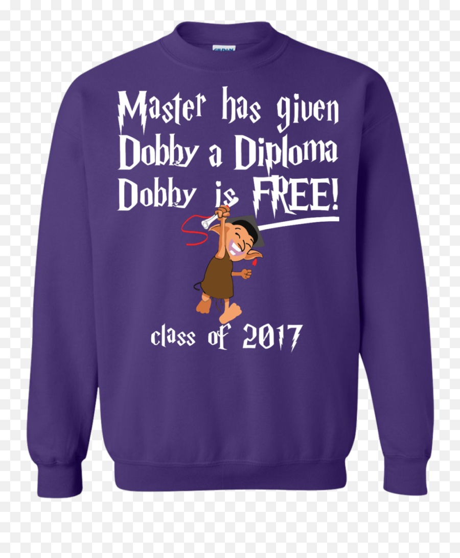 Diploma Dobby Shirt Sweater - Sweatshirt Png,Dobby Png