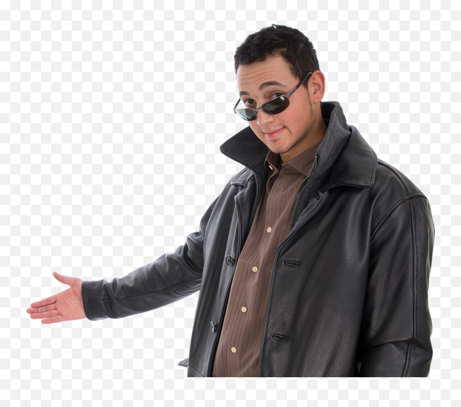 People Png Image - Leather Jacket,People Transparent Background