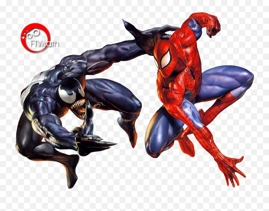 Venom Spiderman Logo Png - Venom And Spiderman Png,Venom Png