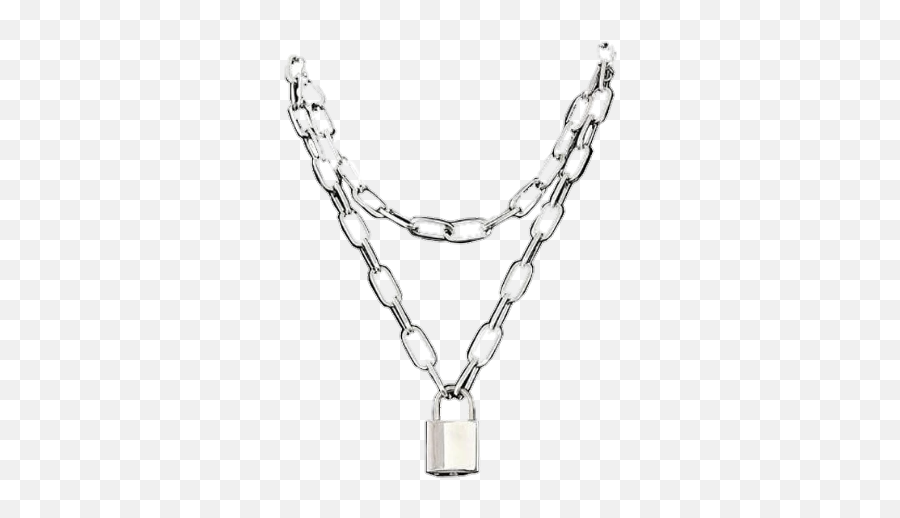 Chain Chains Egirl Edgy - Sticker By Jasmin Egirl Chain Necklace Png,Chains Transparent Background