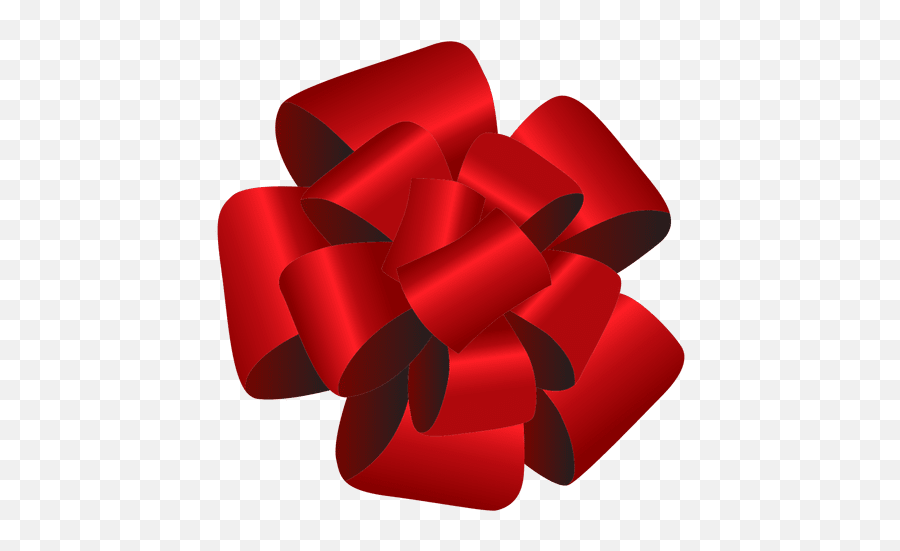 Pom Red Bow - Petal Png,Lazo Png