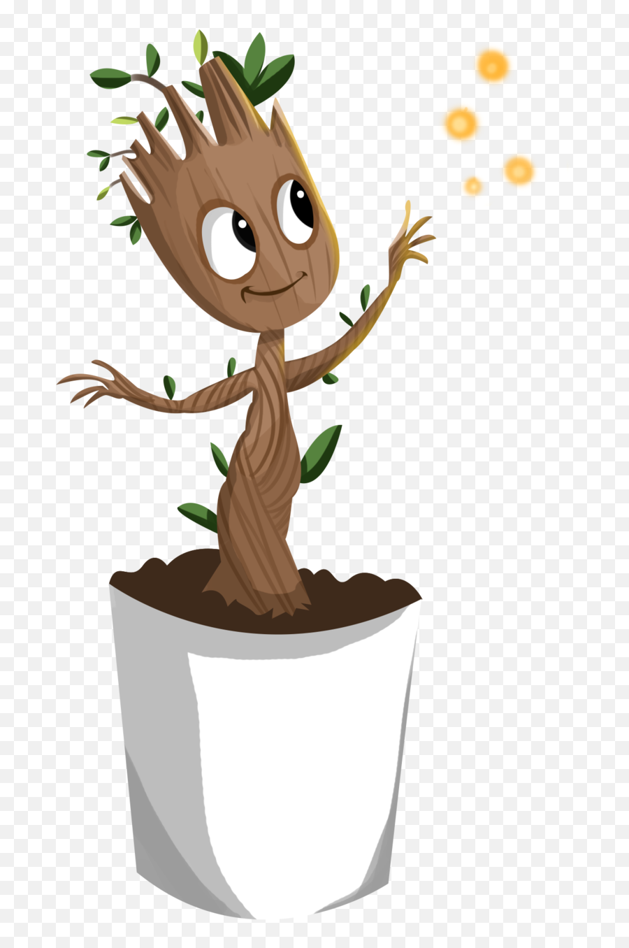 Baby Groot Png Clipart - Groot Clip Art Transparent,Groot Png