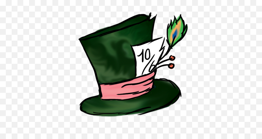 Download Mad Hatter Hat Png Image - Alice In Wonderland Mad Hatter Hat,Mad Hatter Hat Png