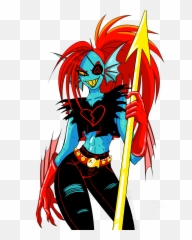 Undyne Png 8 Image - Underfell Undyne,Undyne Png