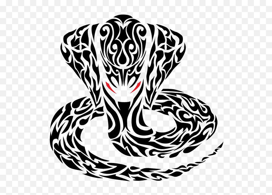 Snake Tattoo Transparent - Tribal Tattoo Snake Png,Snake Tattoo Transparent