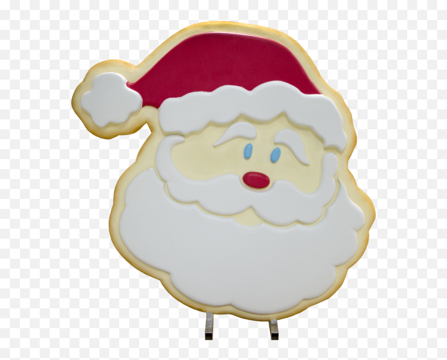 Christmas Cookies Keen Designs Inc - Cartoon Png,Santa Face Png