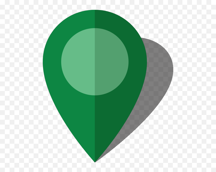Simple Location Map Pin Icon - Location Pin Green Png Full Location Green Vector Png,Pin Icon Png