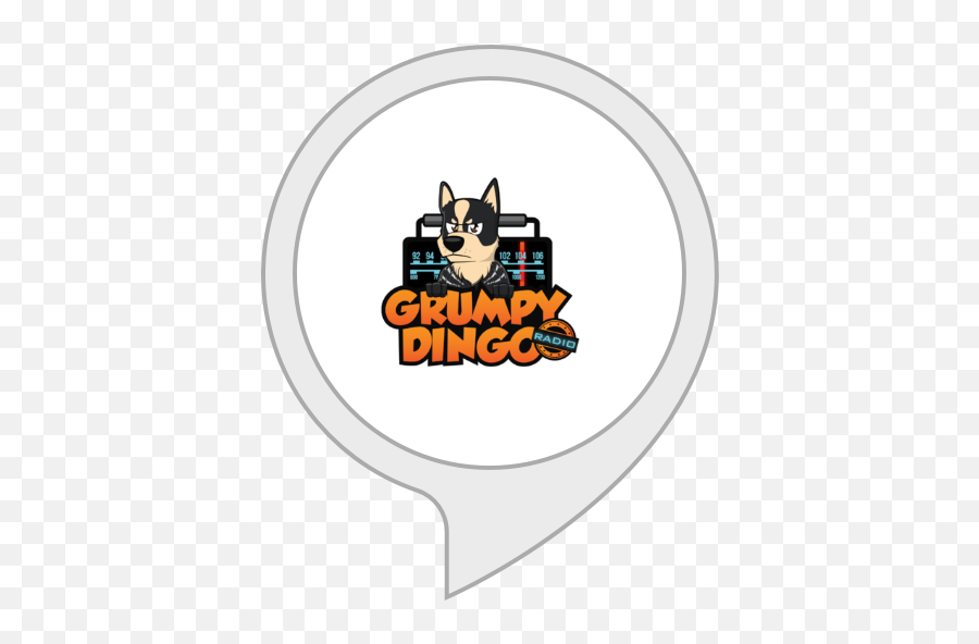 Alexa Grumpy Dingo Radio - Cartoon Png,Grumpy Png