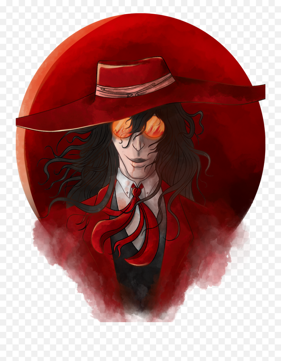 A Portrait Of Alucard I Just Finished Any Thoughts Transparent PNG