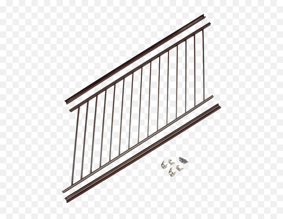 Download Harmony Railing 36 X 8 Stair Bronze - Stair Guard Rail Png,Stair Png