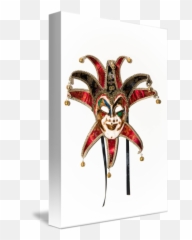 Joker Mask By Yury Nemkin - Masquerade Ball Png,Joker Mask Png