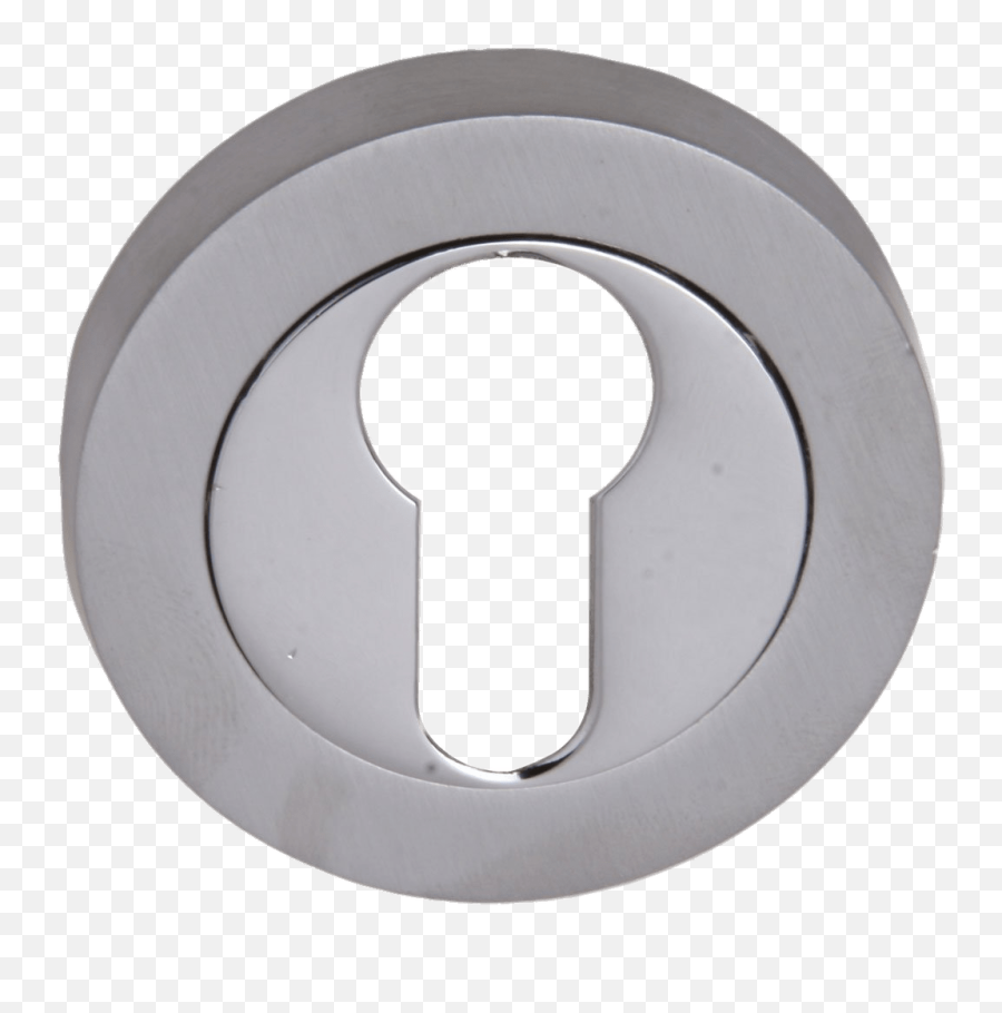 Polished Chrome Keyhole Transparent Png - Stickpng Circle,Chrome Png