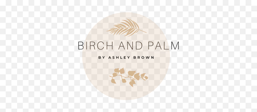 Ashley Brown Lifestyle Blogger Birch U0026 Palm - Label Png,Birch Tree Png