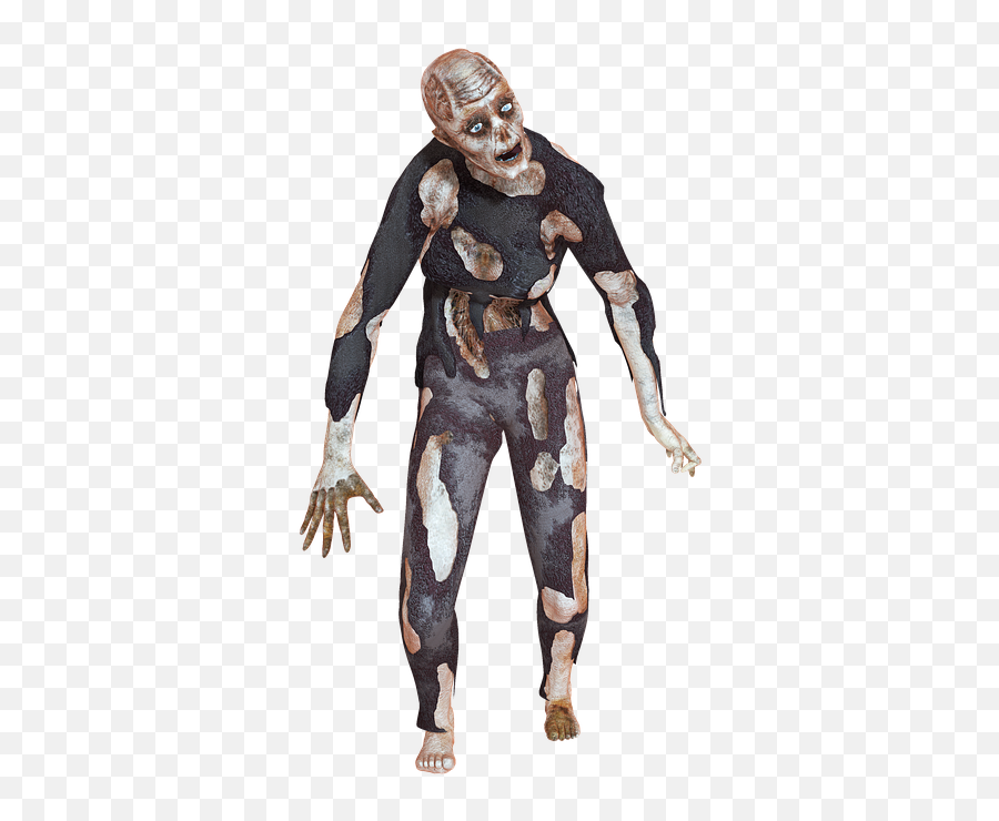 Zombie Man Horror - Zombie 3d Character Png,Horror Png