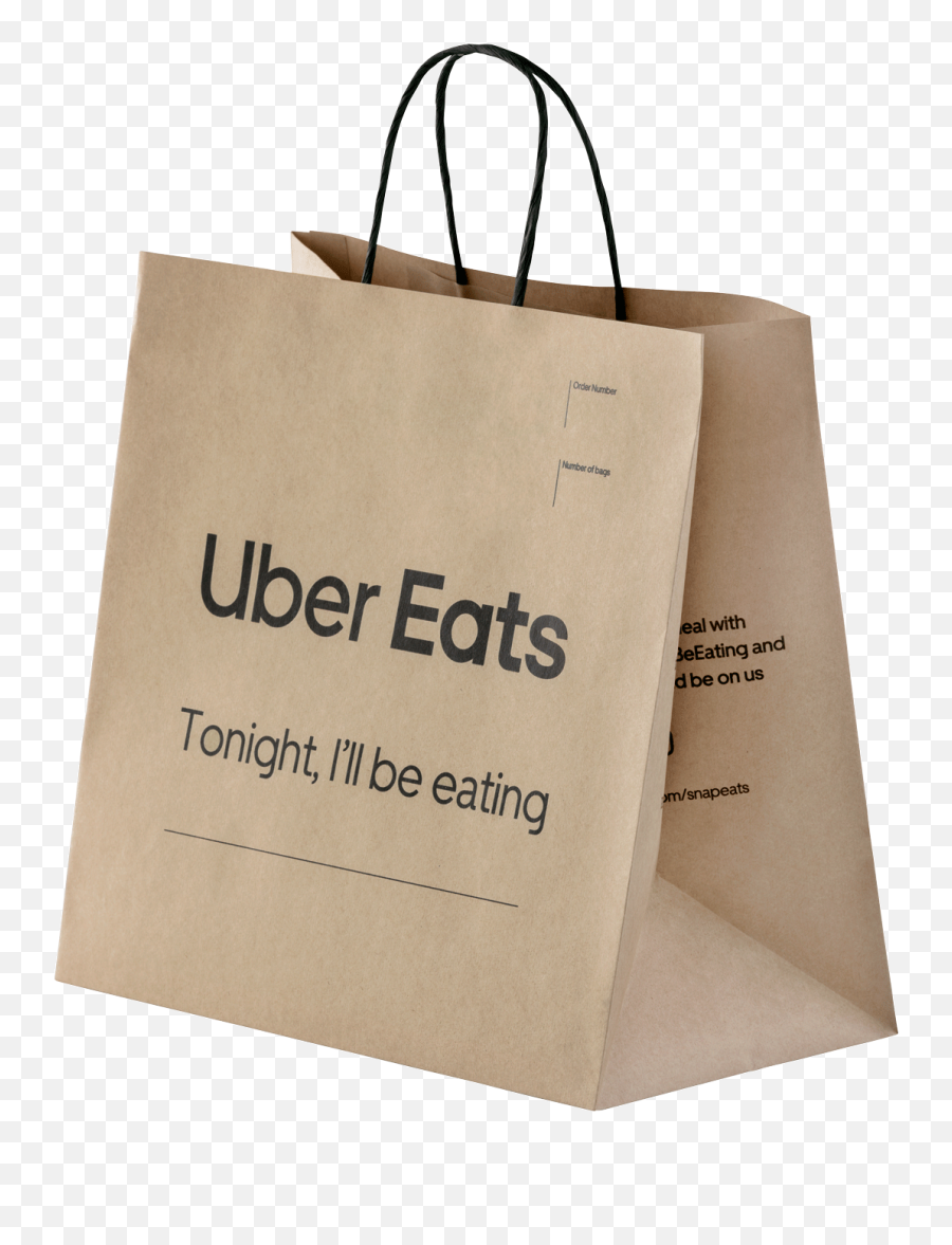 Uber Eats Delivery Bags - Horizontal Png,Uber Eats Logo Png