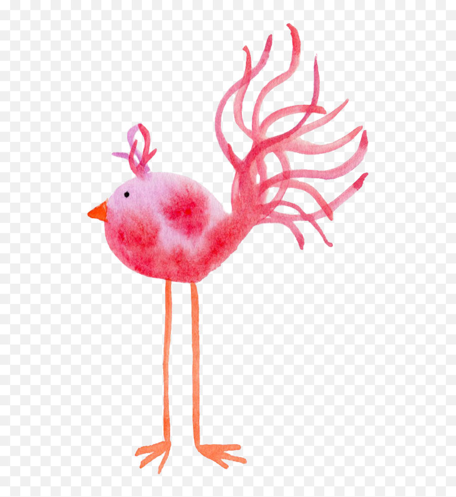 Feather Friday Freebie U003e Janet Crosby - Animal Figure Png,Pink Watercolor Png