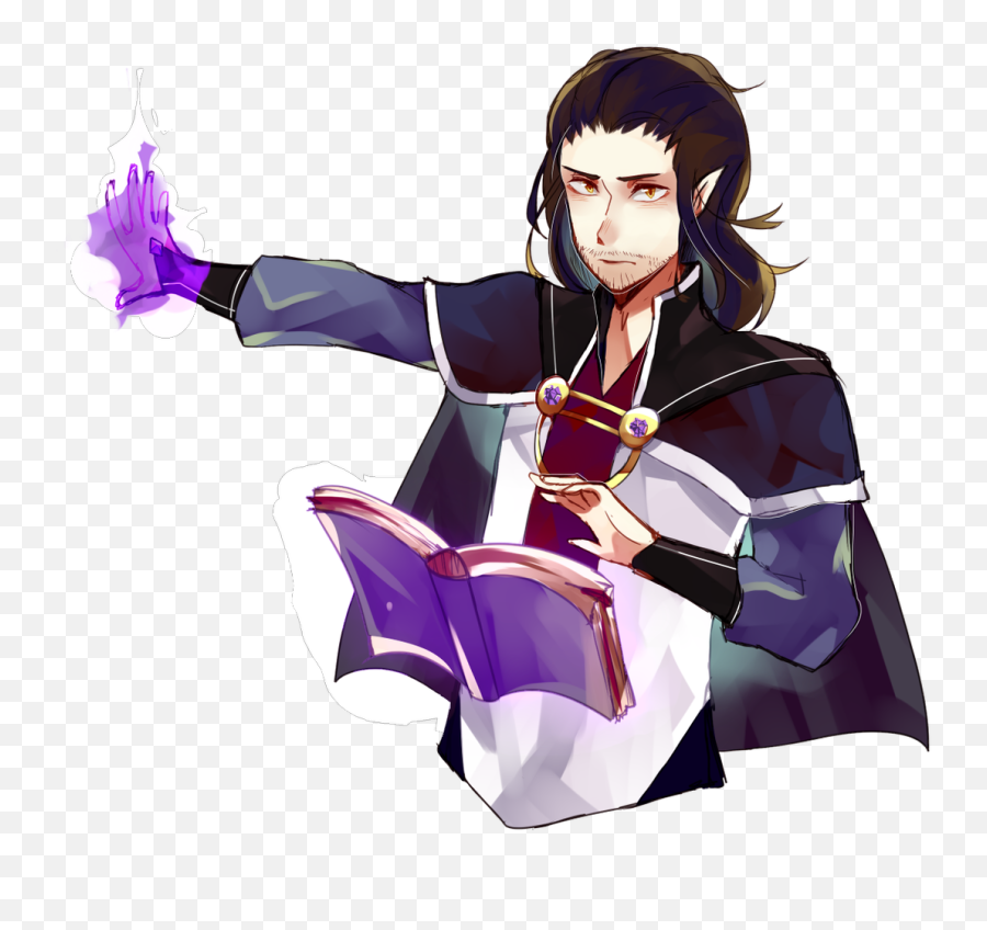 Download Hd Nel Celestine Guru - Half Elf Half Elf Male Png,Warlock Png