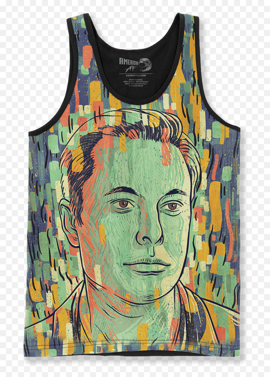 Elon Musk Inspire American Af - Aaf Nation Sleeveless Png,Elon Musk Png