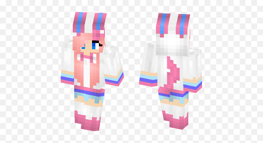 Download Sylveon Minecraft Skin For Free Superminecraftskins - Skin De Minecraft Sylveon Png,Sylveon Png
