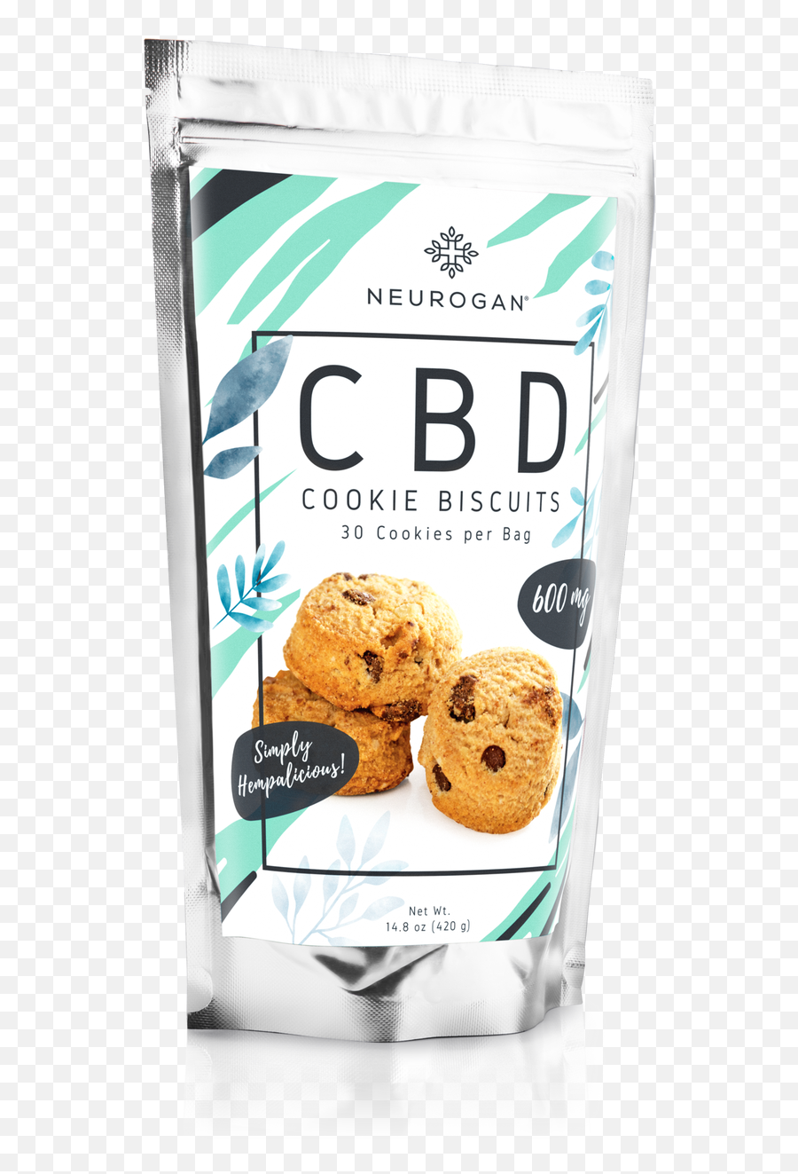 Cbd Cookies Chocolate Chip 30ct - Chocolate Chip Cookie Png,Chocolate Chip Cookie Png