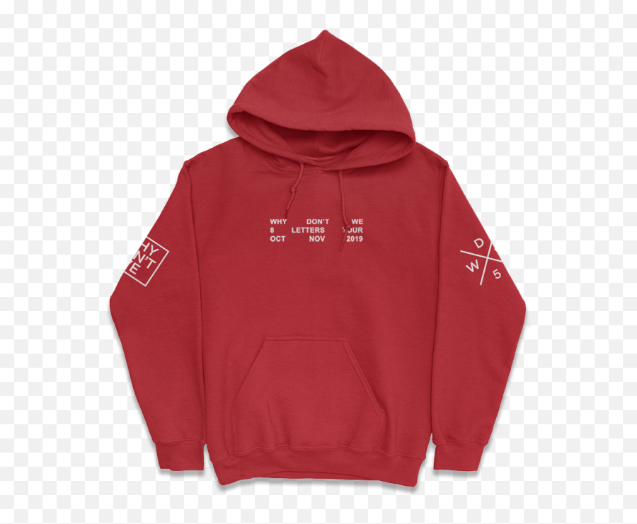 Split Logo Text Hoodie Why Dont We - Alien Body Raw Vision Png,Why Dont We Logo