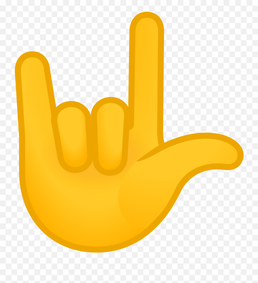 Hand Emoji Clipart Love - Love You Emoji Meaning Emoticons I Love You Png,Clap Emoji Png