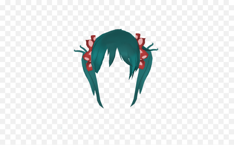 Download Hd Base Cabello Haru Miyu - Cabellos De Yandere Yandere Simulator Hair Base Png,Yandere Simulator Logo