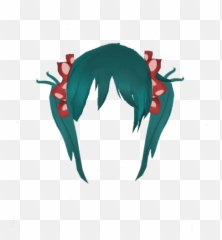 Download Hd Base Cabello Haru Miyu - Cabellos De Yandere Yandere Simulator Hair Base Png,Yandere Simulator Logo
