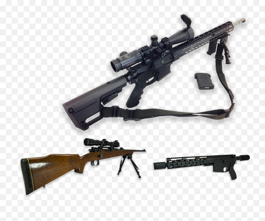 Custom Firearms U2013 Innovatie Ammunition Technologies - Machine Gun Png,Hunting Rifle Png