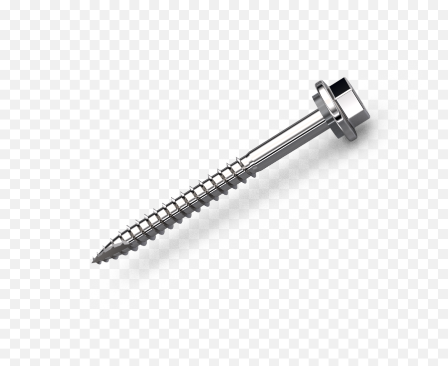Roofing Screw Hex Seal 316 T17 12g X 50mm Stainless - Dagger Png,Screw Png