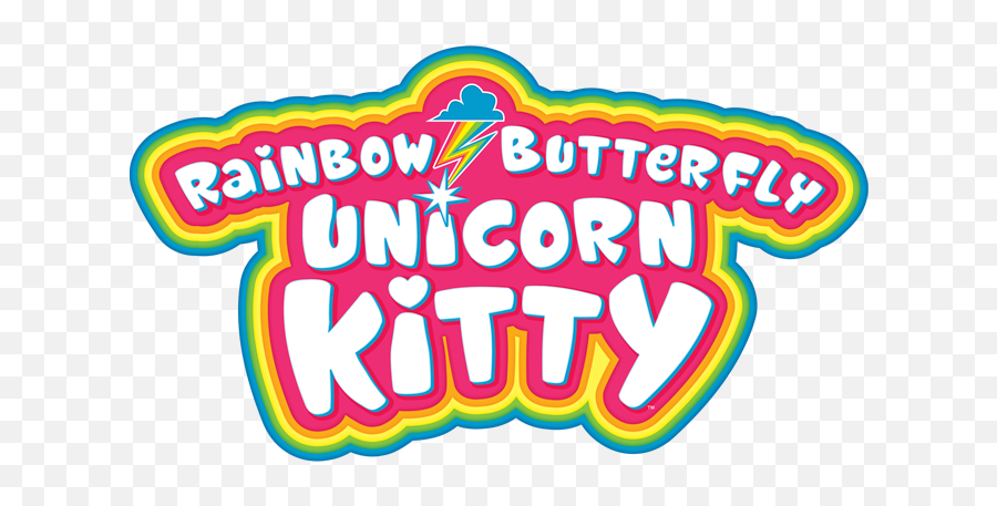Gatinha Arco - Íris Borboleta Unicórnio International Rainbow Butterfly Unicorn Kitty Logo Png,Arco Png