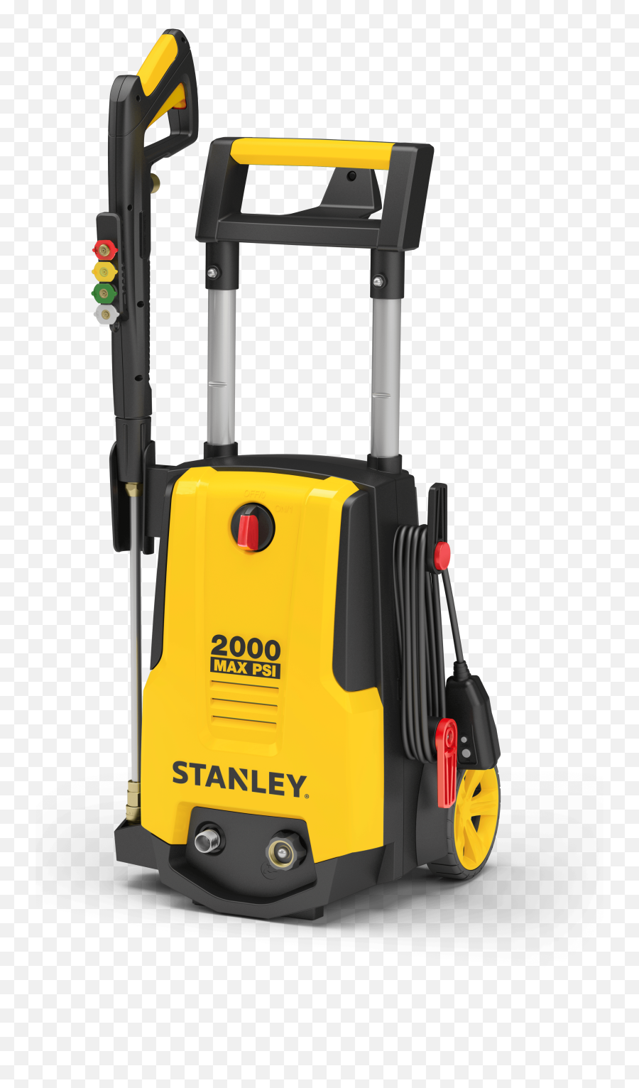 Stanley Electric Pressure Washer 2000 Psi With Gun Hose Nozzles U0026 Foam Cannon Shpw2000 - Stanley Shp2150 Png,Pressure Washing Logo Ideas