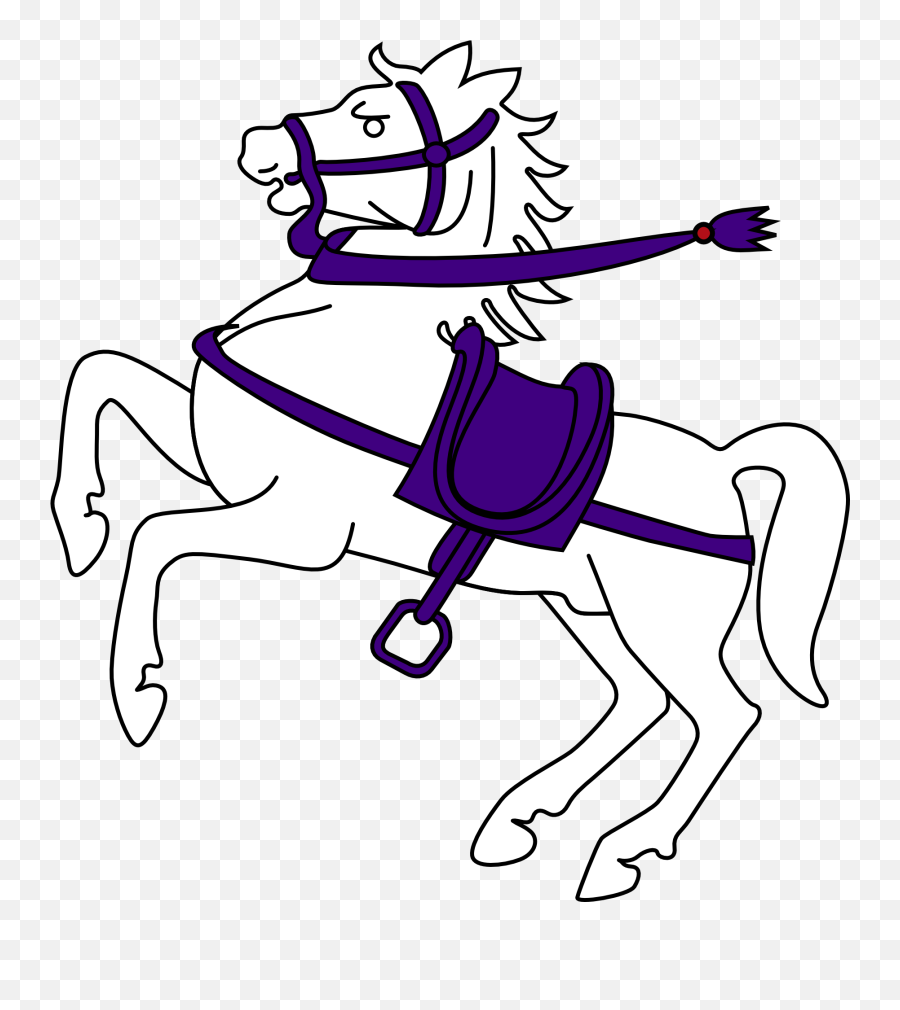 Drawing Of A Jumping Horse With Saddle - Cavalo De Desenho Com Sela Png,Saddle Png