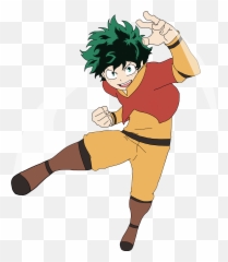 Airbender Deku By Me Bokunoheroacademia - Izuku Midoriya png