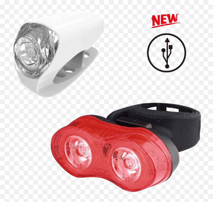 Sale Super Bright Usb Rechargeable Led Bike Light Combo - Portable Png,Bright Light Effect Png