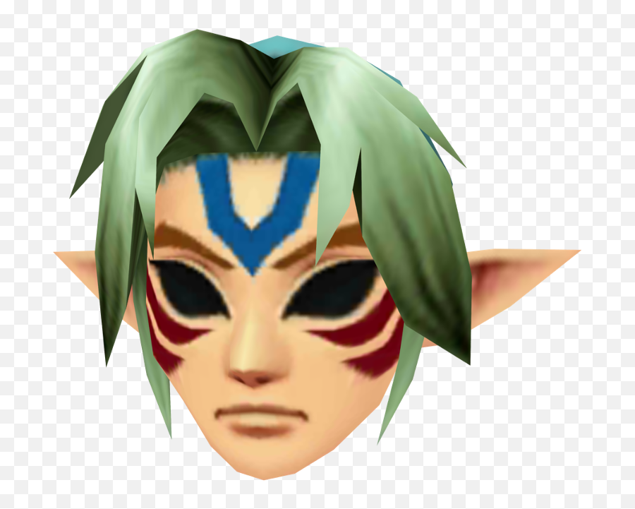 Majoras Mask 3d Models - Mask Fierce Deity Png,Majora's Mask Transparent