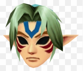 Majoras Mask 3d Models - Mask Fierce Deity Png,Majora's Mask Transparent