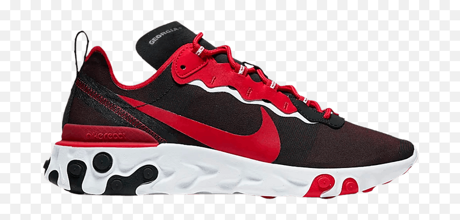 React Element 55 U0027georgia Bulldogsu0027 - Nike Ck4839 001 Goat Round Toe Png,Georgia Bulldogs Png