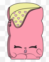 Snoozy Sleeping Bag 7 - 026 U2013 Shopkins Season 7 U2013 Pj Party Shopkins Sleeping Bag Png,Sleeping Bag Png